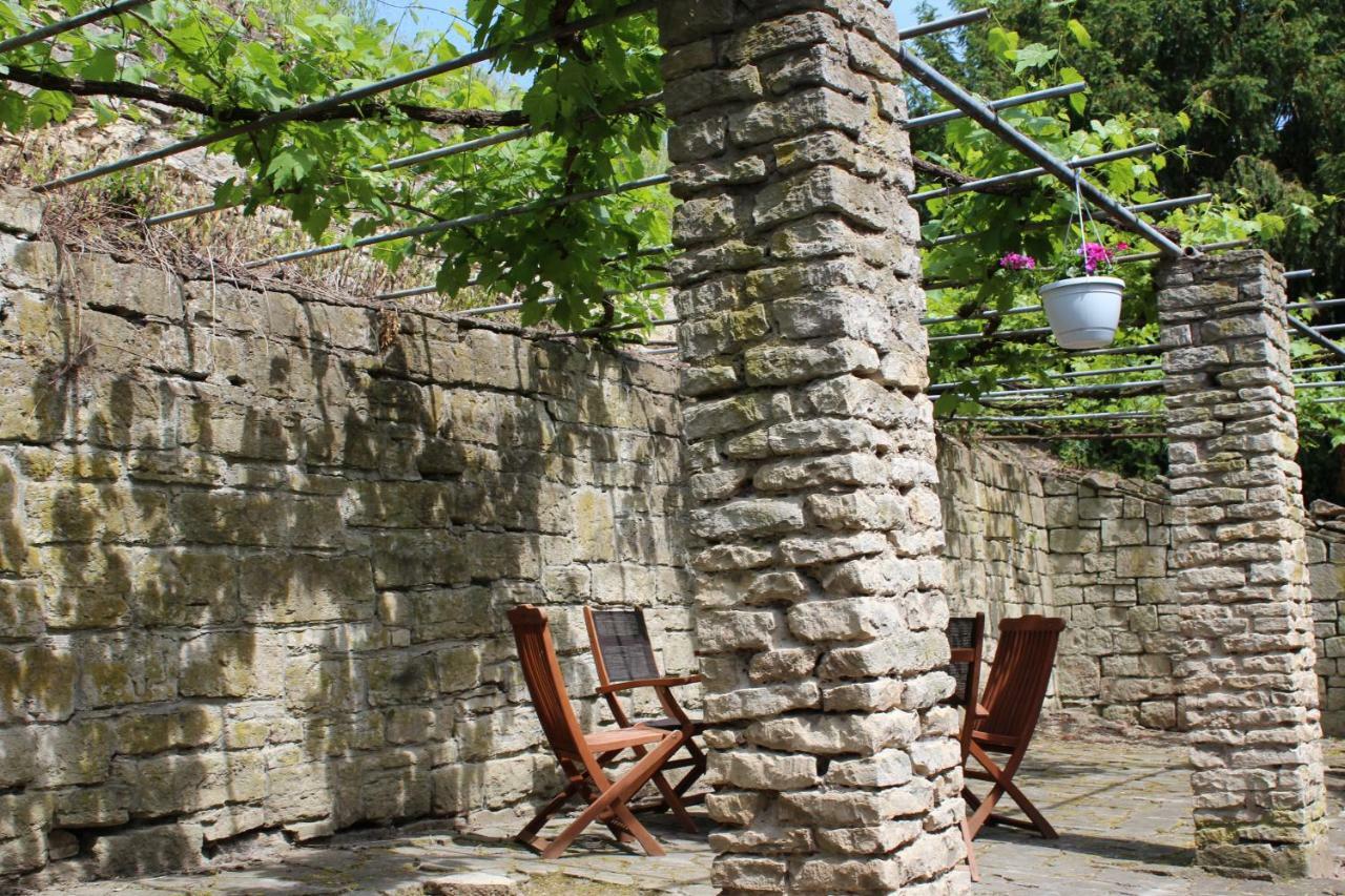 Ferienwohnung Weingut Kloster Pforta Naumburg  Exteriör bild